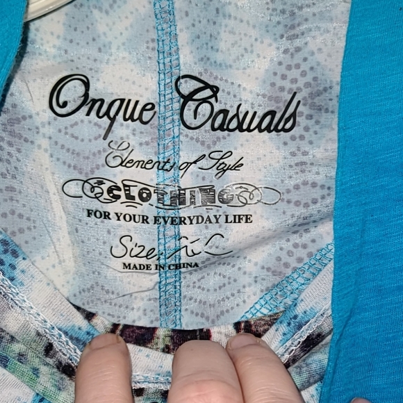 SOLD - BEAUTIFUL WOMEN'S COORDINATING SET TOP AND CARDIGAN JACKET L-XL - Picture 3 of 4